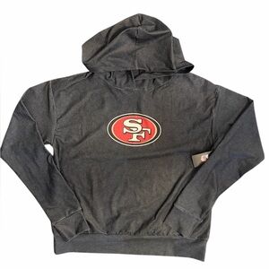 NWT Certo San Francisco 49ers Women’s Medium Gray Dot Detail Lightweight Hoodie